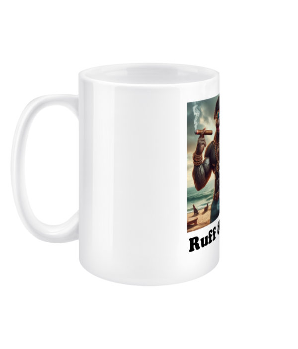 15oz Jumbo Ceramic Mug - Ruff & Ready Logo - Image 2