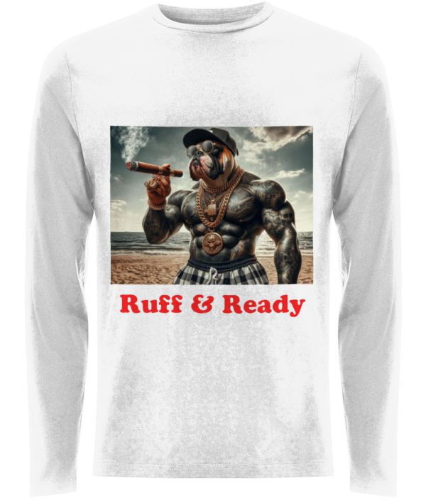 Men & Women's Unisex Long Sleeve T‑Shirt Ruff & Ready - Image 2