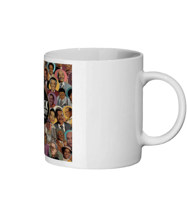 Ceramic Mug 11oz Black History In Television - Image 2