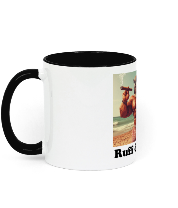 Two Toned Ceramic Mug Ruff & Ready Pro 2 - Image 3