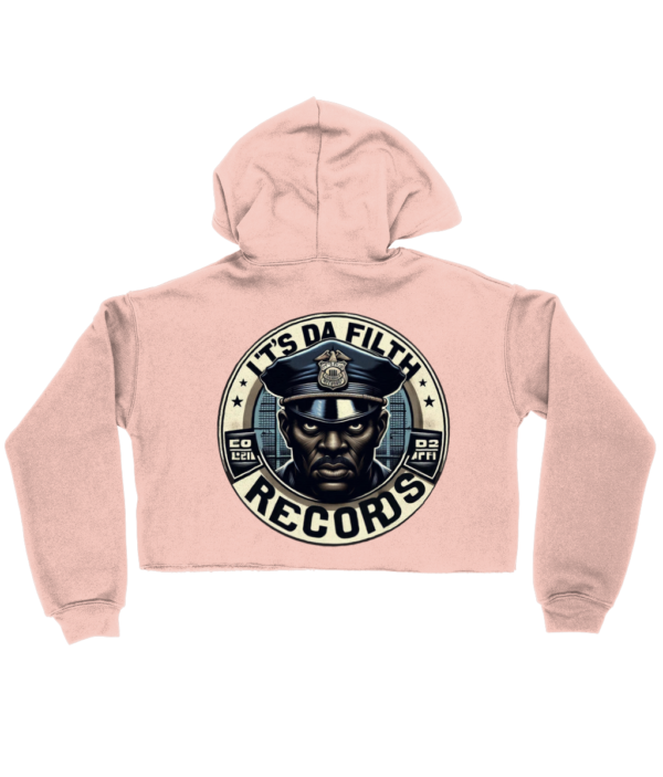 Bella Ladies Cropped Hoodie It's Da Filth - Image 3