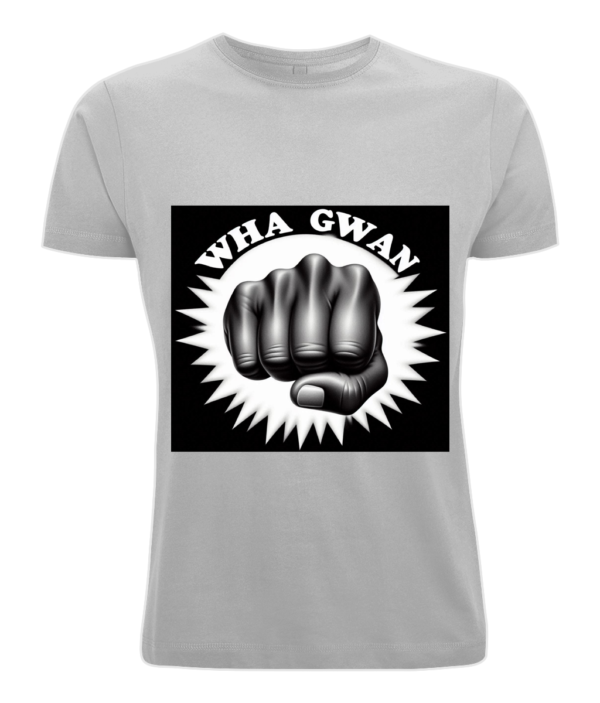 BY004 Classic Round Neck Men's T‑Shirt Wha Gwan C - Image 6