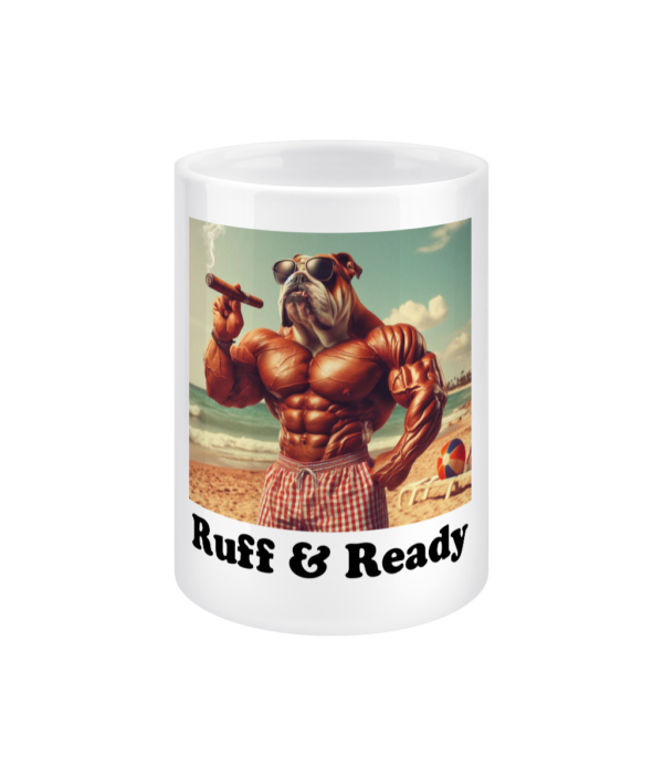 15oz Jumbo Ceramic Mug Ruff & Ready Pro.