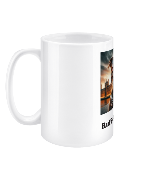 15oz Jumbo Ceramic Mug Ruff & Ready. - Image 3