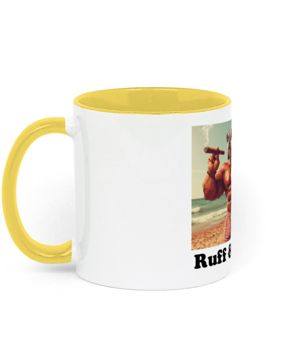 Two Toned Ceramic Mug Ruff & Ready Pro 2 - Image 6