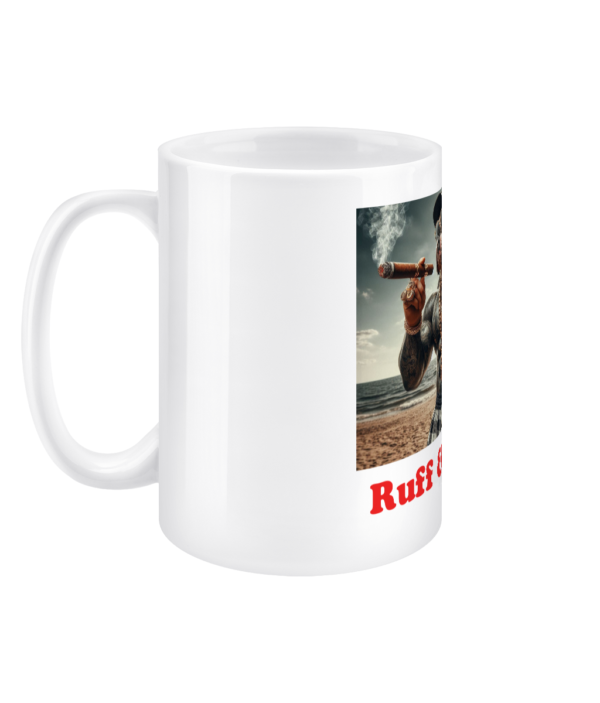 15oz Jumbo Ceramic Mug Ruff & Ready Pro. - Image 2