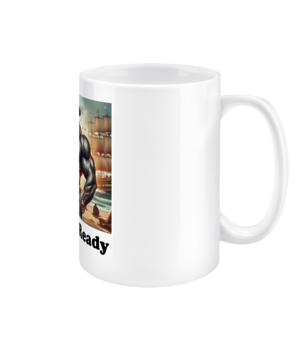 15oz Jumbo Ceramic Mug - Ruff & Ready Logo - Image 3